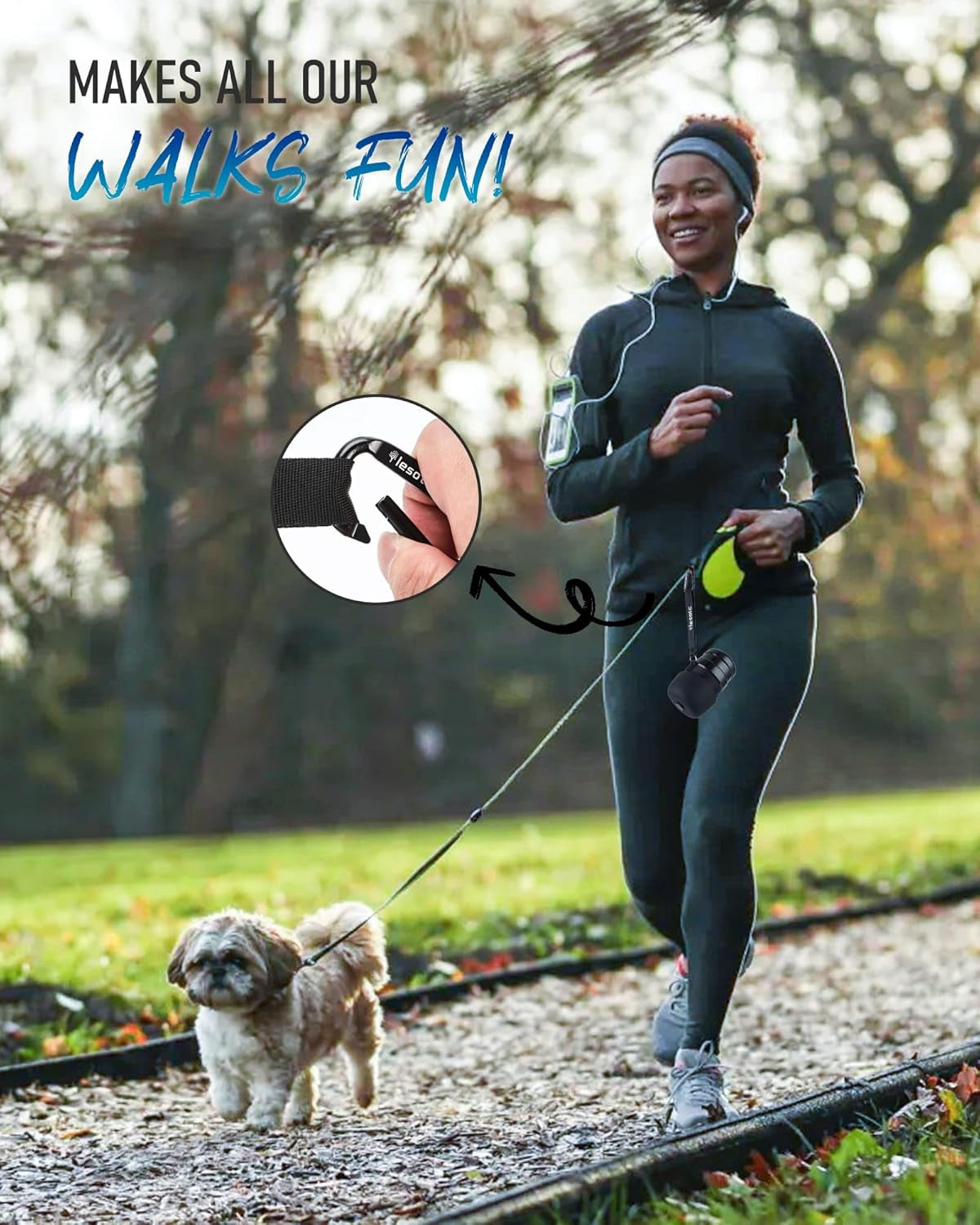 Dog Water Bottle, Portable Water Dispenser with Bowl, Leak Proof Pet Travel Squeeze Bottle, Puppy Essentials Dog Stuff Accessories for Outdoor Walking, Hiking, Camping