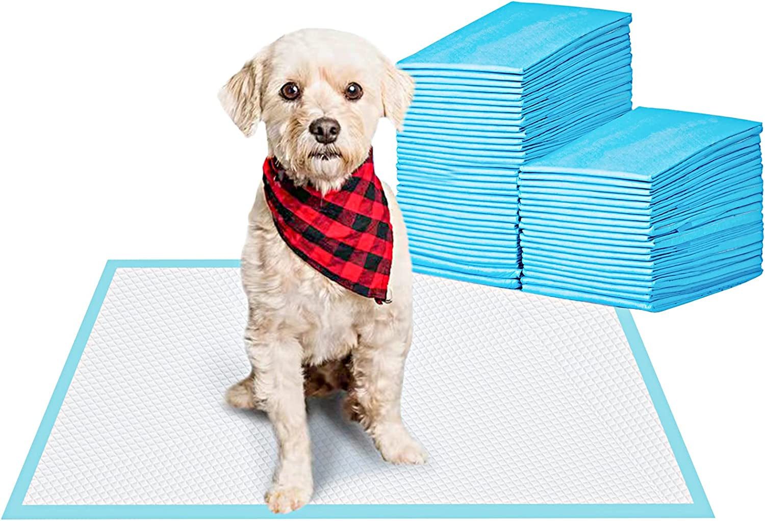 Pet Training and Puppy Pads Pee Pads for Dogs 22"X22"-50 Count Super Absorbent & Leak-Proof