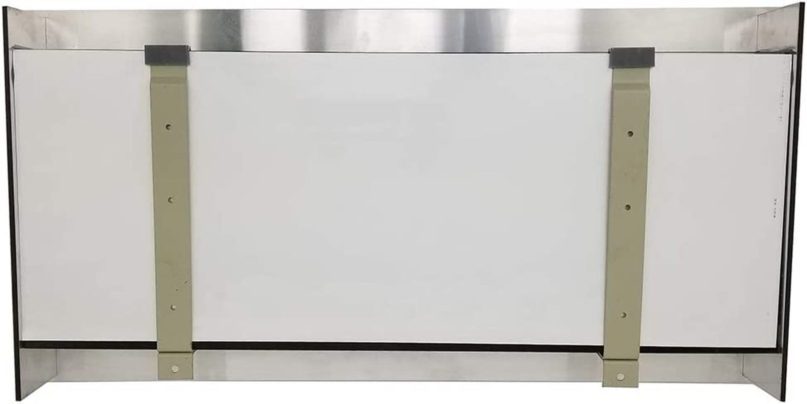 Aa-Skyline-Bsilver 2.0 Wall Mounted Aquarium Brushed Silver