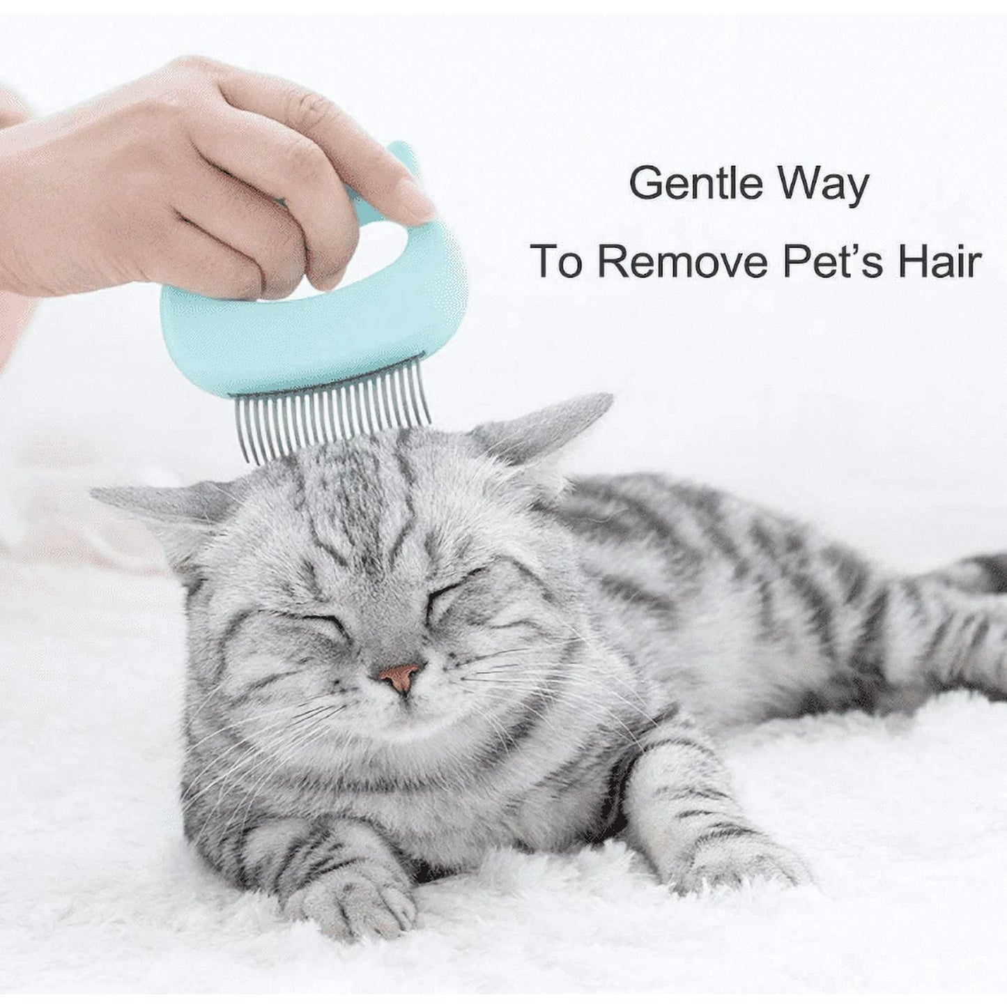 3 in 1 Self Cleaning Cat Steamer Brush-Removes Tangled Hair, Cat Steamer Brush for Massage